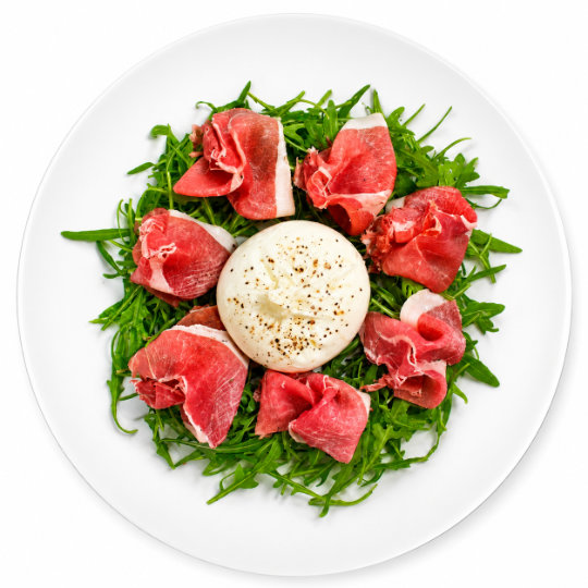 Burrata e Prosciutto Crudo